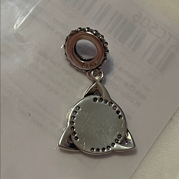 Pandora .925 Sterling Silver Blue Charm Pendant - Picture 13 of 13